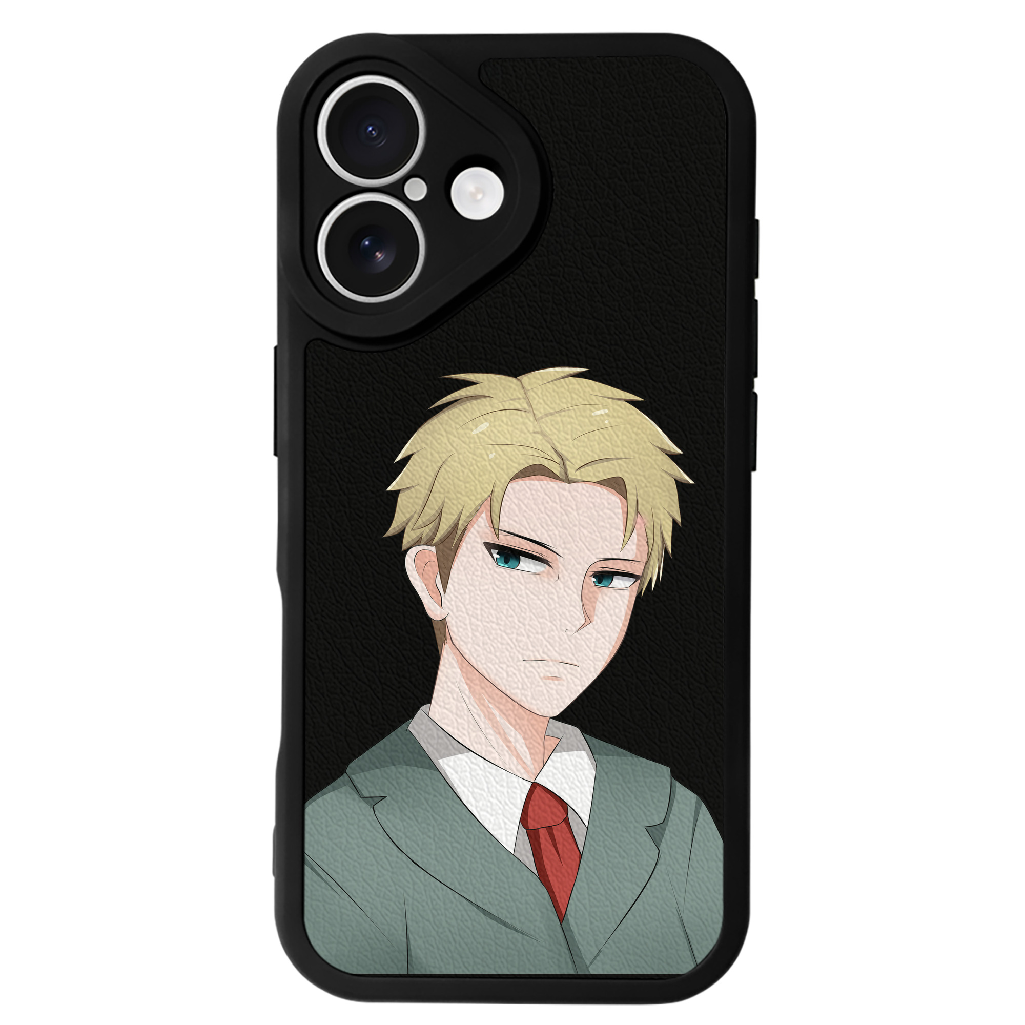 （画像用） SPY×FAMILY间谍家家酒 【iPhone 16シリーズ対応】シリコンスマホケース（レザー調） 材質：シリコン